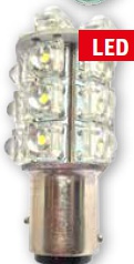 LED vervangingslamp (BAY15D+)