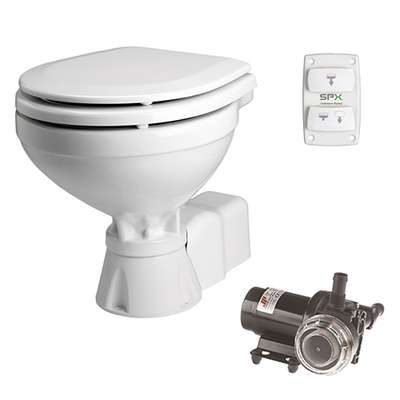 Johnson Pump aquaT Standaard electric toilet