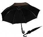 Paraplu zwart 125 ø - 8 banen