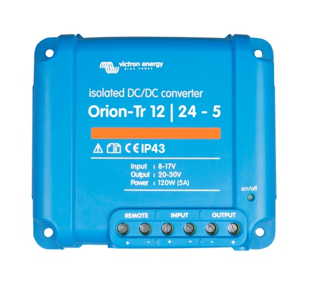 Victron Orion-Tr 12VDC-24VDC omvormer geïsoleerd